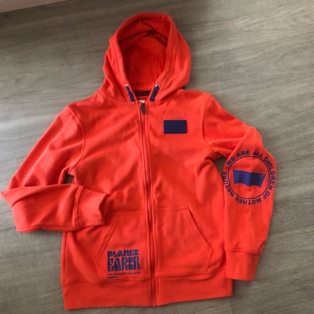 Levi’s Orange Kids Hoodie Sz L (12-13years)